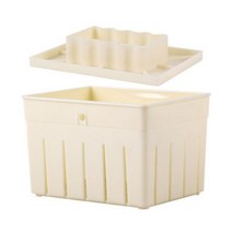 두부만드는기계 제조기 콩가는 기계 1pc DIY 플라스틱 홈 메이드 두부 프레스 금형 키트 만드는 세트 간장 치즈 천으로 요리