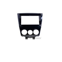 9 Inch 2DIN 자동차 라디오 대시 보드 프레임 오디오 트림 장착 패널 키트 Mazda RX8 2011 적합