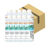 진로 바이오크린콜 1000ml X 10개입(1박스) 발효알콜 살균 소독