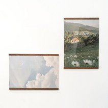 사진 프레임 A4 아크릴 벽걸이 액자 투명 그림 틀, 쿠팡 A4 가로형