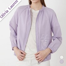 인디안 [올리비아로렌]자수 포인트 홑겹점퍼 VVCCL3M4181