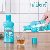 [텐이츠] 헬리덴티 가글 250ml 가그린 구취 입냄새 프라그 치태 찌꺼기 제거 충치 예방 구강 세정 청결제