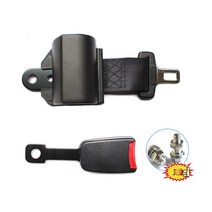 2점식 자동 개폐식 버스 트랙터 지게차 안전벨트 범용, D: 수동 안전 벨트 표준