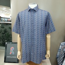 로베르따 남성남방반팔 클래식 터치감이실크느낌 가볍고시원한 쿨메쉬소재 다림질필요없음 밑단일자