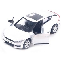 기아 EV6 미니카 장난감 자동차 미니어처 인테리어소품 전기차 모형, 화이트