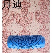 브러시 칠공 무늬 장식 기계인쇄기 패턴 실내 페인트칠을 칠함 면 롤링 플라워 심플 칠료 프린팅 롤러 1966229160, 095Y 필요로 함 코디 장식 기 사