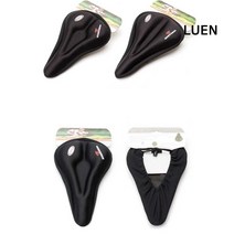 LUEN 지실하 자전거 안장 커버 자전차 용품 소품 가정 매장 업소 악세사리 남성 남자 여성 여자, 블랙-일자형