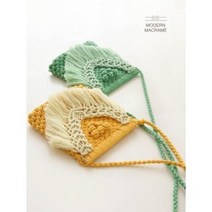 PGV952229 *디아코니아* 마크라메 미니 크로스백 가방 만들기 2컬러 DIY 키트 마크라메재료 + 제작영상무료제공