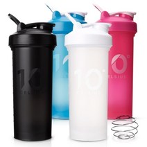 오너클랜 10도씨 1리터 블렌딩 쉐이커 보틀 프로 1000ml, 화이트
