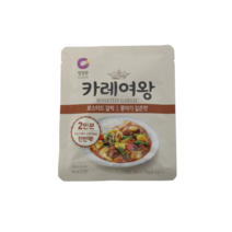 청정원 카레여왕 분말카레 로스티드 갈릭 풍미가 깊은맛, 40g, 4개
