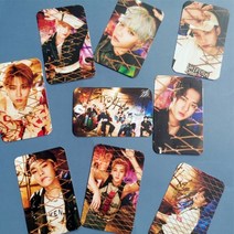 8 개/대 Kpop STRAY KIDS Photocards 새 앨범 크리스마스 Evel 사진 카드 두꺼운 엽서 작은 LOMO 팬 컬렉션, 9PCS