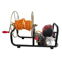 농약 살포기 호스 릴 비료 동력 소독 압축 안개 분사, 4충고압 GX35 직분사고압건 200M파이프