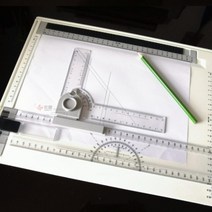 A3 드로잉 보드 건설 토목 공학 휴대용 디자인 작업 건축 공사 실내 설계 전문 도면판, A4 도면 보드