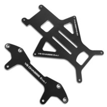카본 섬유 시트 VS EVO 섀시 1.5mm 클래스 파이버 94734 타미야 미니 4WD 레이싱카 모델 예비 부품, 05 Black