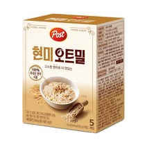 동서식품 [동서식품] 동서 포스트 현미 오트밀 커피음료, 150g, 3개