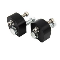YAMAHA 야마하 25mm 핸들 바 라이저 FJR1300 FJR 1300 2006-2019 CNC 알루미늄 합금 오토바이 높이 업 어댑터, Black