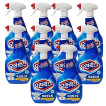 유한락스 욕실용 살균 세정제, 600ml, 10개입