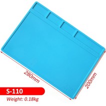 제전매트 esd heat insulation working mat bga 납땜 스테이션 철 전화 컴퓨터 수리 매트 자기 내열 절연체 플랫폼 고무판, 에스-110