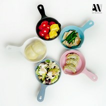 [5개/10개세트] 다용도 손잡이 앞접시 5컬러 문복희 입짧은햇님 유민상 휴대용 캠핑용품 전자렌지용 그릇 아트워커스, 블랙 5개세트x2, 10개세트