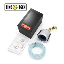 유면계 유량계 Sincotech-자동차 모터 RPM 수온 부스트/터보 전압 오일 압력 공기 연료 비율 게이지 52mm, 01 Boost gauge(psi)