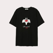 행텐 남녀공용 루니툰 콜라보 루즈핏 티셔츠10320-031-473-05-100