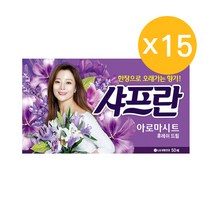샤프란 아로마시트 후레쉬드림 50매 15개, 상세페이지 참조