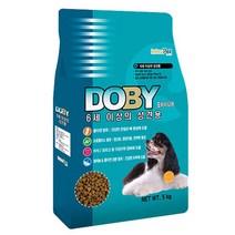 인터펫코리아 애견사료 도비 시니어 노견용(6세이상 성견용) 5kg x 1개 초특가