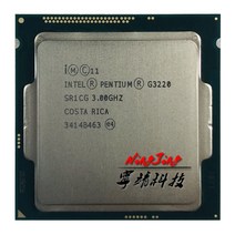 I3 2120인텔 펜티엄 G3220 3.0 GHz 듀얼코어 CPU 프로세서 3M 53W LGA 1150