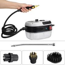 스팀해빙기 2500W 고압 스팀 청소기 가정용 에어컨 용 고온 살균 증기 발생기 압력 세척 건, 01 White_01 미국_02 220V