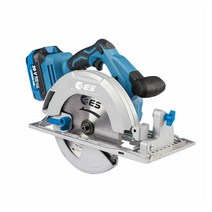 ES산업 L107CSBL 20V MAX 충전원형톱 4.0Ah 배터리2개