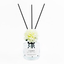 레스쁘리 디퓨져 로즈팝 퐁퐁국화 아이보리 120ml 디퓨저, 대나무