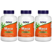 나우푸드 마카 500mg 식물성캡슐 250개입 3개