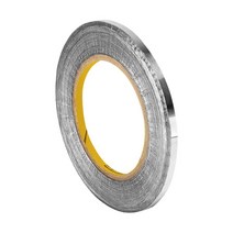 3M 427 실버 알루미늄 호일 테이프 1.2cm(0.45인치) 너비 x 60야드 길이 (1롤), 한개옵션0