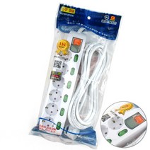 다이소 절전멀티탭 6구 멀티탭 5m