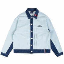 ROMANTIC CROWN FRIDAY TRUCKER 자켓 재킷_SKY 블루
