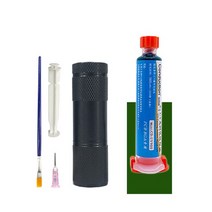 6 가지 색상 UV 감광성 솔더 마스크 잉크 BGA PCB 회로 기판 페인트 솔더링 페이스트 오일 절연 부식 방지, [02] green