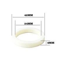 2pcs 자전거 전면 포크 스폰지 링 오일 폼 흡수 씰 30/32/34/35/36/38/40mm, 스타일 4