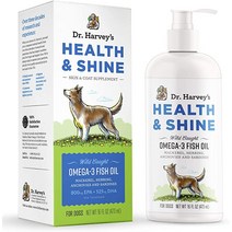애견 오메가3 Harveys Health ampamp Shine 해양 고등어 청어 멸치 및 정어리의 강아지용 벨트 3 피쉬 오일 - 아름다운 털 관절 가려운 알레르기 전기 지원 4