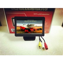 10인치모니터 7인치 디지털액자 휴대용 소형 HDMI TV, 4.3인치 (전원 공급 장치 없음)