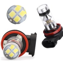 새로운 100W H4 H7 슈퍼 브라이트 20Smd Led 자동차 주간 주행 운전 안개등 램프 화이트 6000K 헤드 하이, 04 6000 천개 차가운 흰색, 06 H3