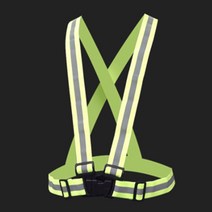 야간 안전제일 X밴드 조끼 교통정리 불빛반사 작업복