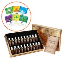 BERGAMO 베르가모 럭셔리 골드 콜라겐 앤 캐비어 앰플 (20개/박스) 화장품, 260ml, 1개