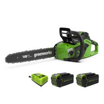 그린웍스 G-MAX 40V 16인치 다이렉트톱/충전체인톱(5Ah배터리2+충전기1)