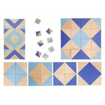 3세 유아용 창의력발달 교구 원목자석 패턴퍼즐 4세 원목교구 도형놀이 5살