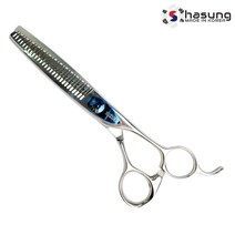 [하성] HITACHI COBALT e.s.v-280 고급미용가위 이발 숱 틴닝 전문가용가위, 100개