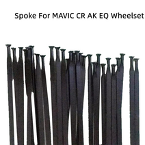 10pcs mavic cr ak eq 휠셋 스포크 스포크 도로 자전거 스트레이트 플랫 스포크 스포크 캡 스테인레스 스틸 자전거 스포크, 265mm 10개