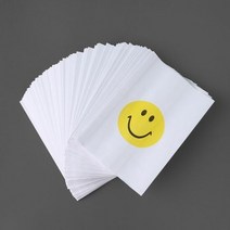 스마일 로고 M형 페이퍼백 90p 세트 (11x16cm) 페이퍼백 포장백, 단품
