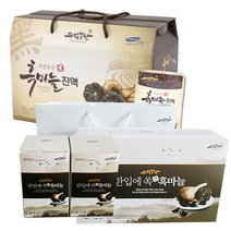 [한시이벤트 할인상품] 의성농산 흑마늘진액 30포+한입에 쏙 깐흑마늘 30팩