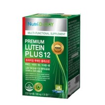 뉴트리디데이 프리미엄 루테인 플러스 12, 30캡슐, 3개, 30정