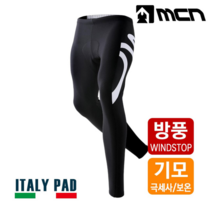MCN MCN 겨울자전거바지 모노크롬 방풍기모바지, M